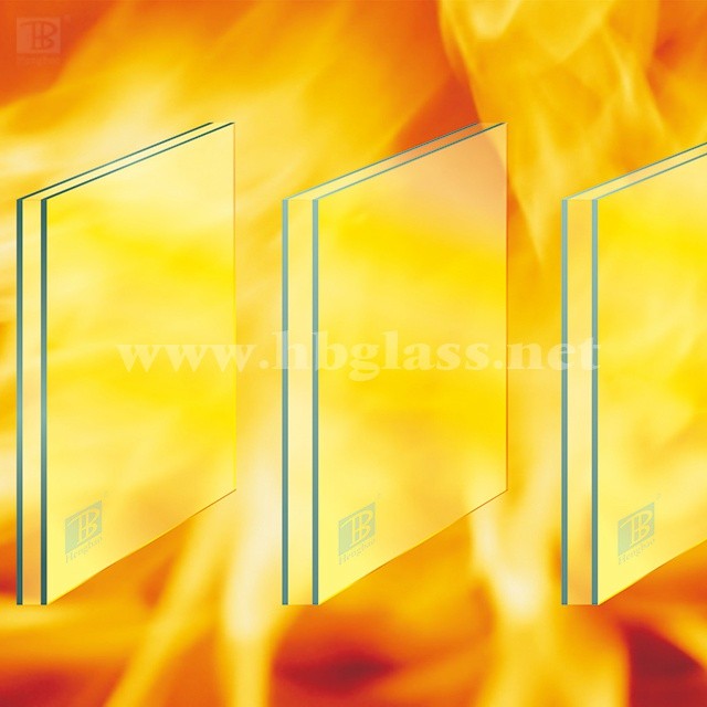 Double Layer Fire Resistant Glass